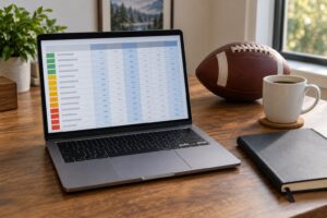 how to run a fantasy football power ranking