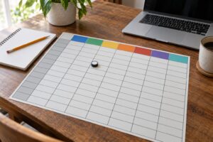 how to use a draft board at an in person draft
