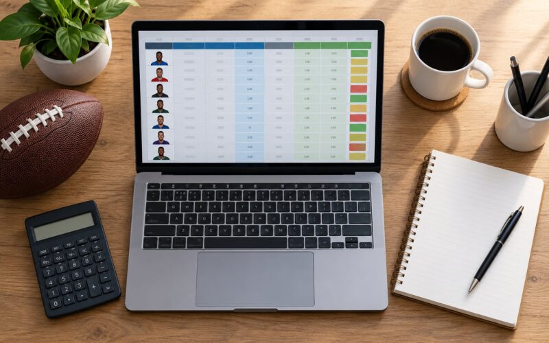 How to Track Your Own Fantasy Football Data in a Spreadsheet 2026