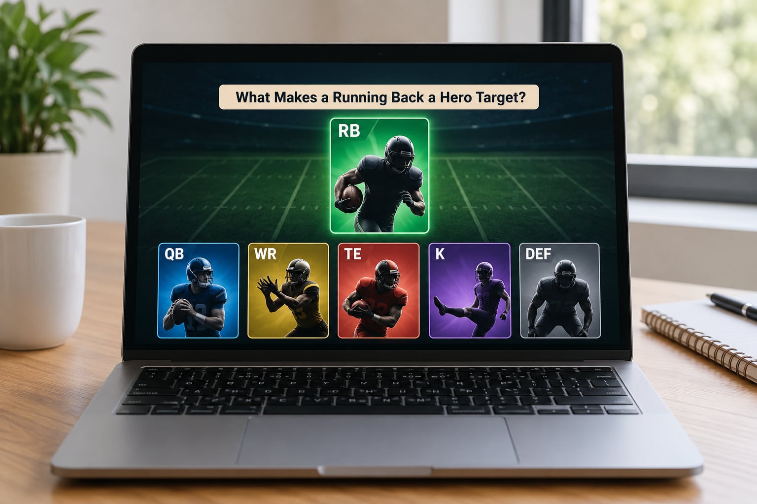 What Makes a Running Back a Hero Target?