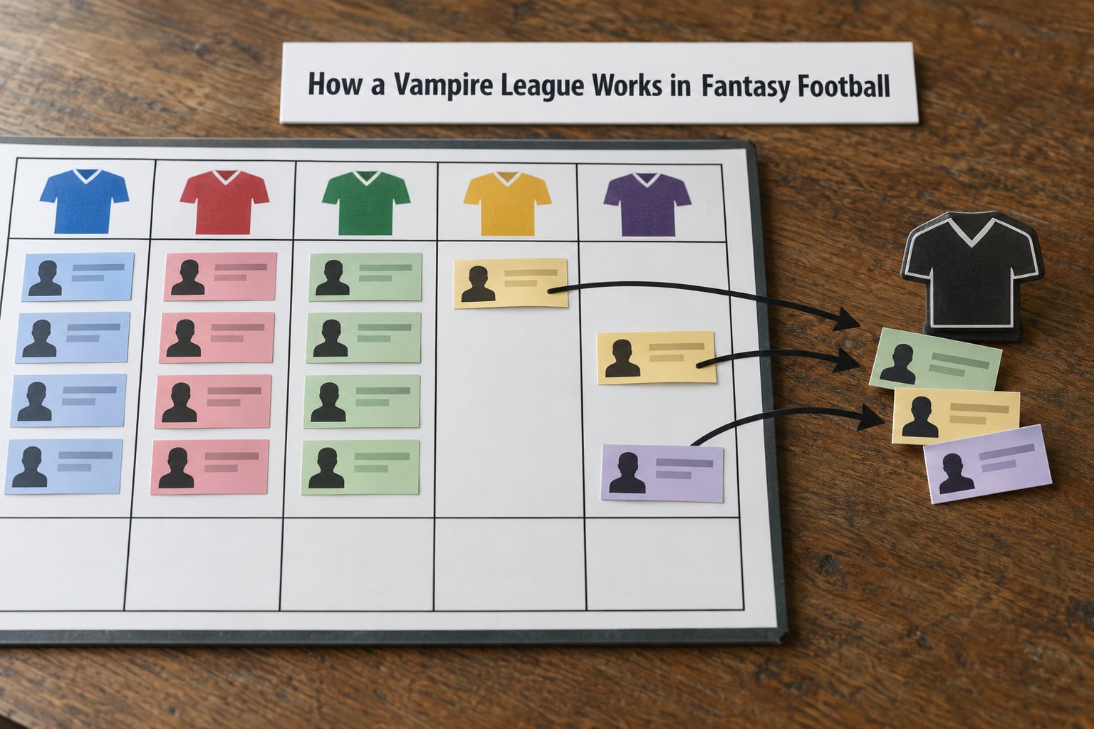 How a Vampire League Works in Fantasy Football