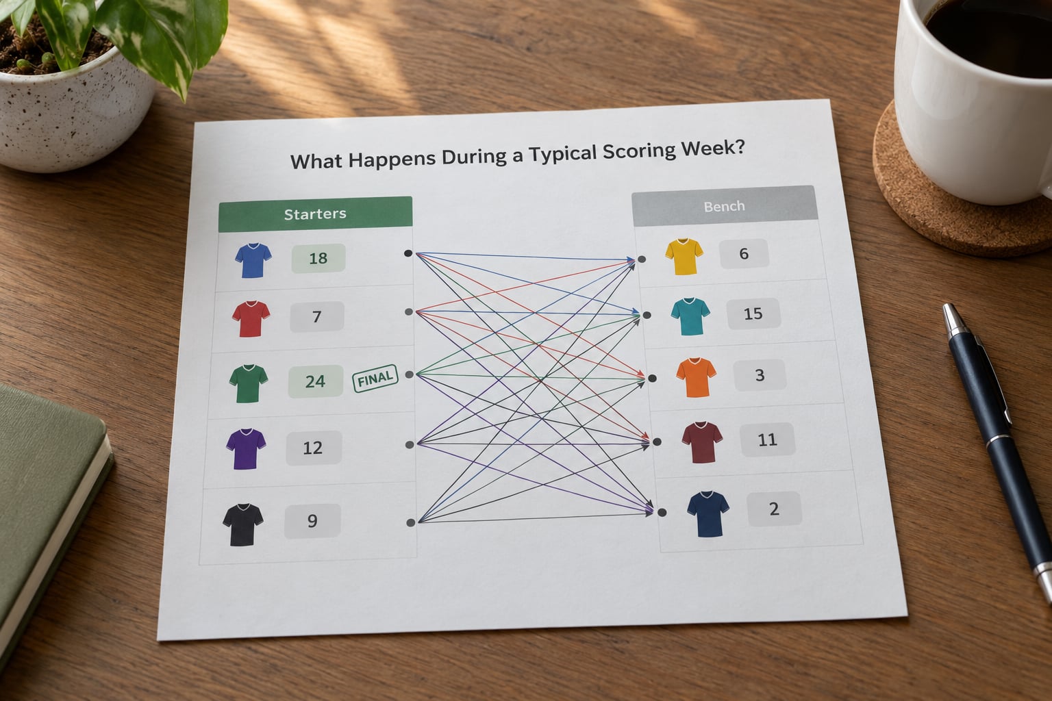 What Happens During a Typical Scoring Week?