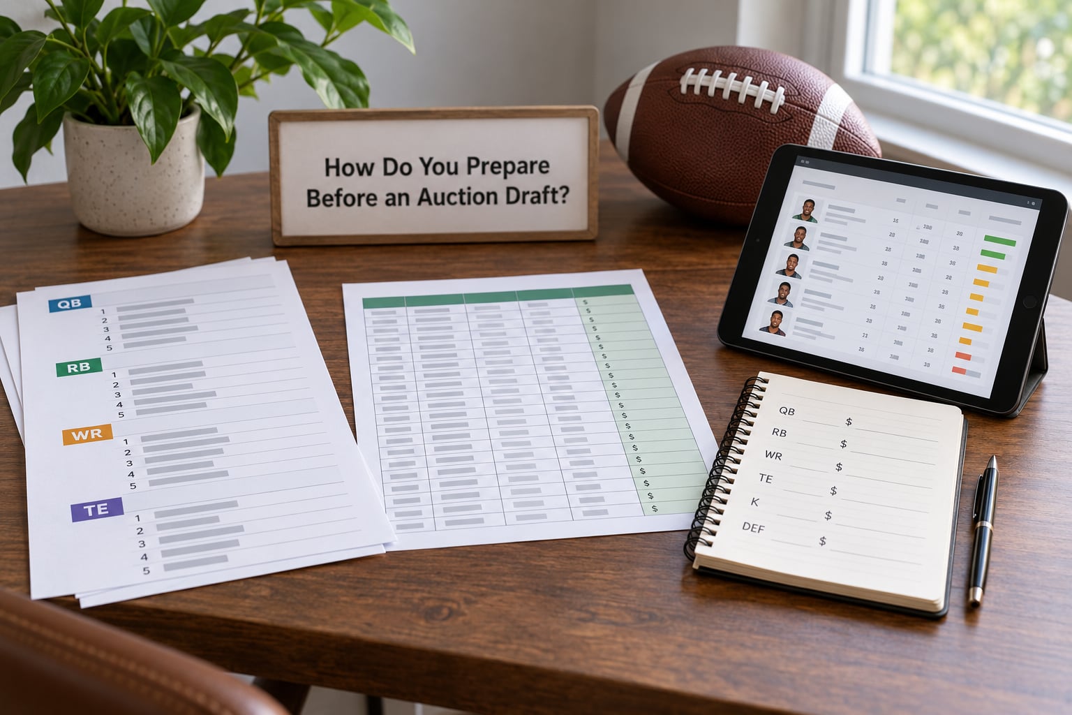 How Do You Prepare Before an Auction Draft?