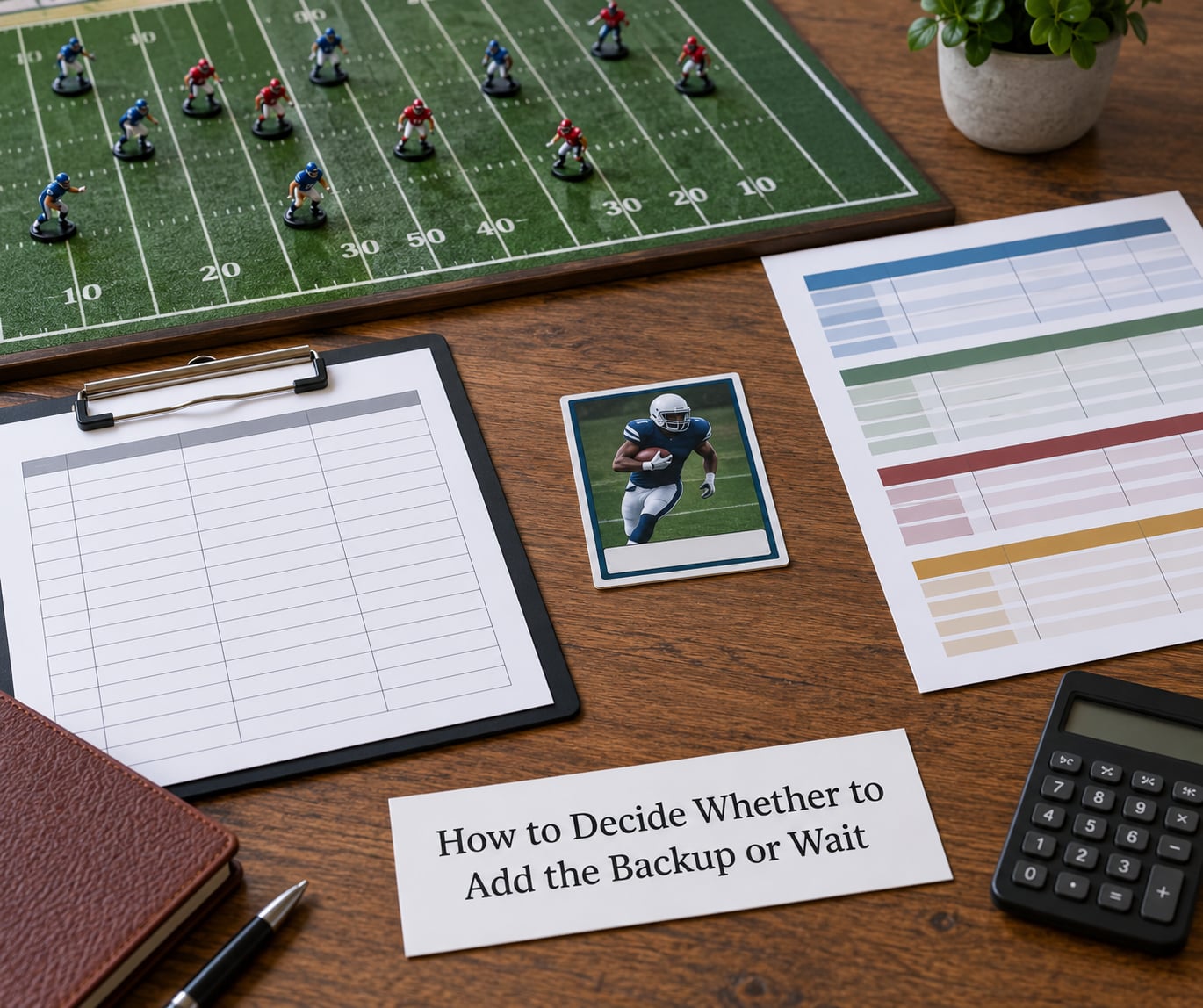 How to Decide Whether to Add the Backup or Wait