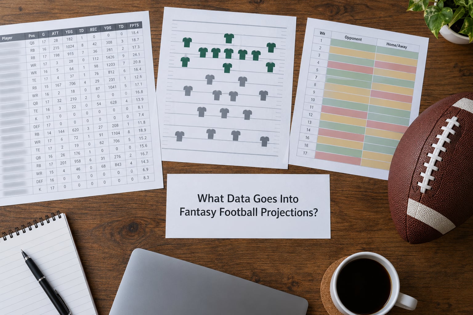 What Data Goes Into Fantasy Football Projections?