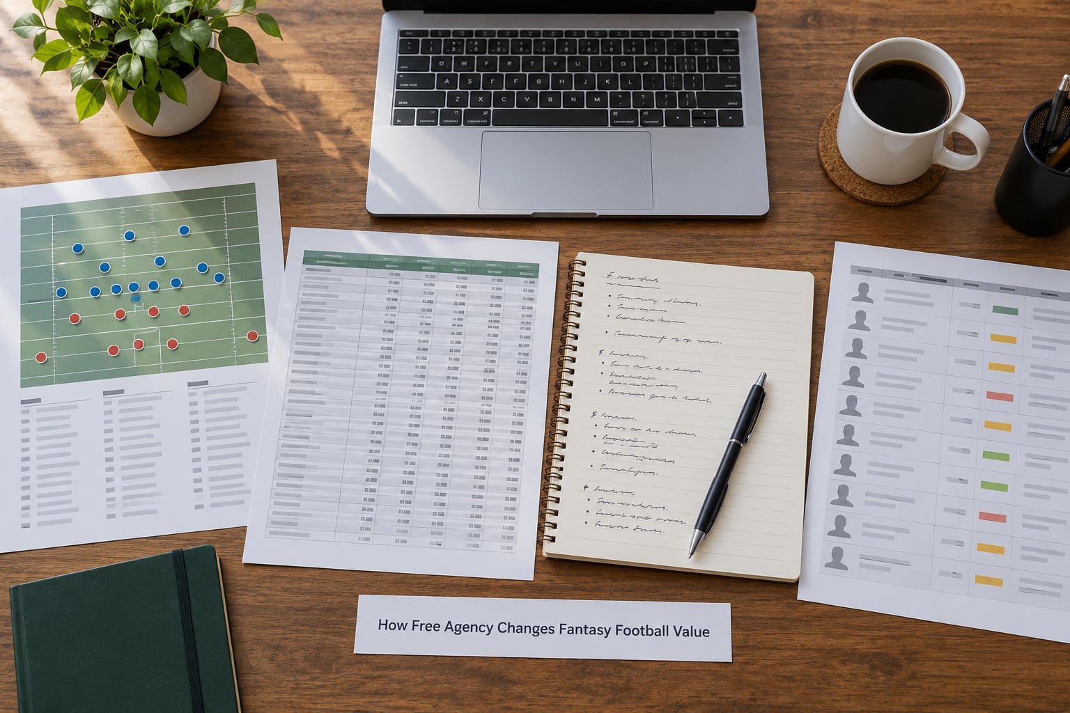 How Free Agency Changes Fantasy Football Value