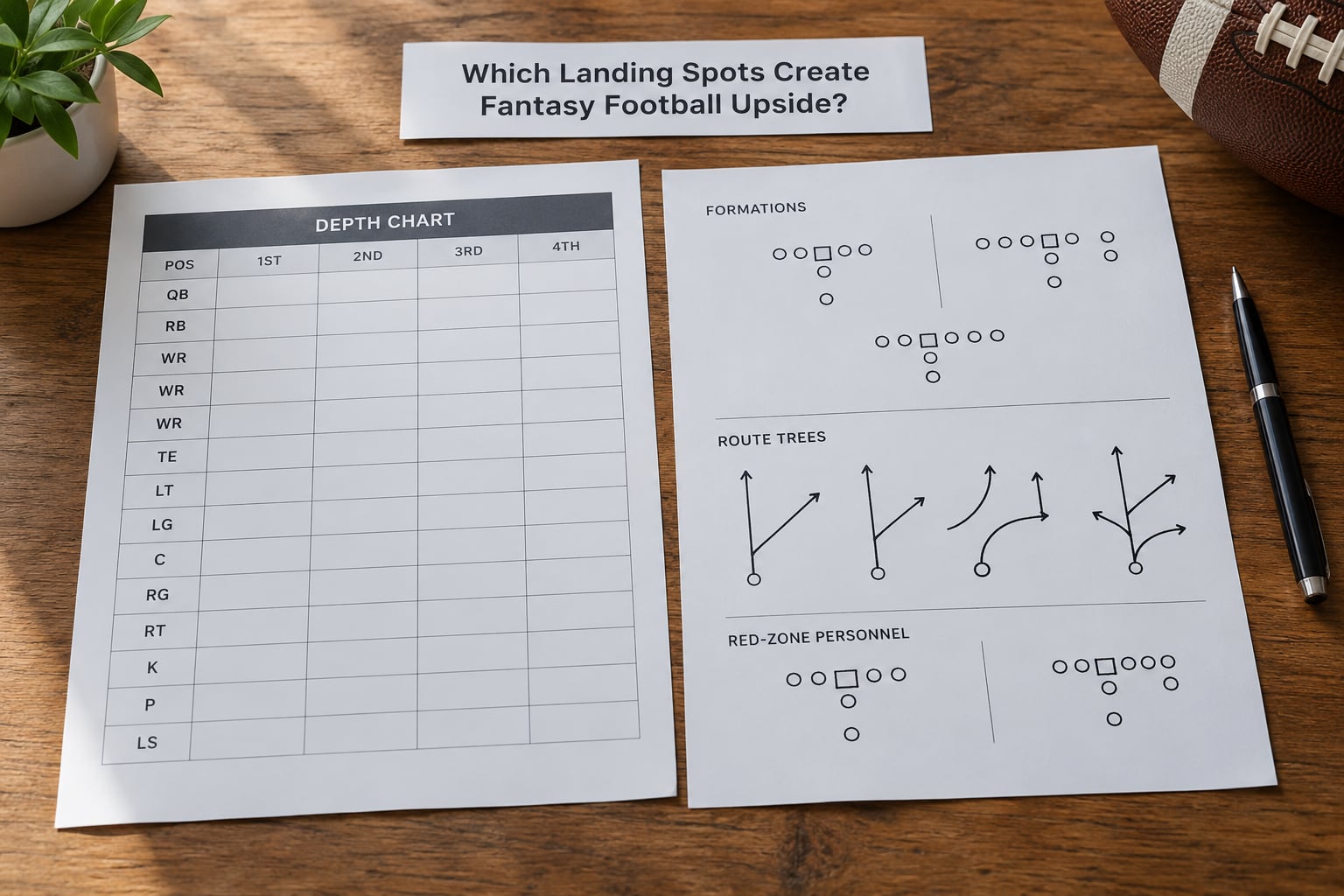 Which Landing Spots Create Fantasy Football Upside?