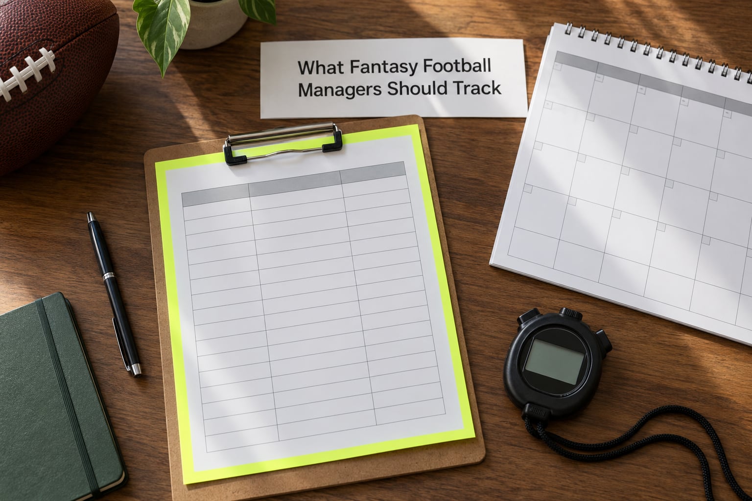 What Fantasy Football Managers Should Track