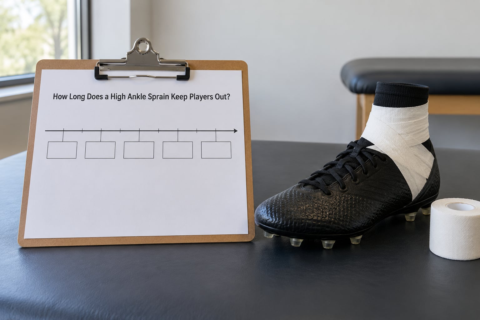 How Long Does a High Ankle Sprain Keep Players Out?