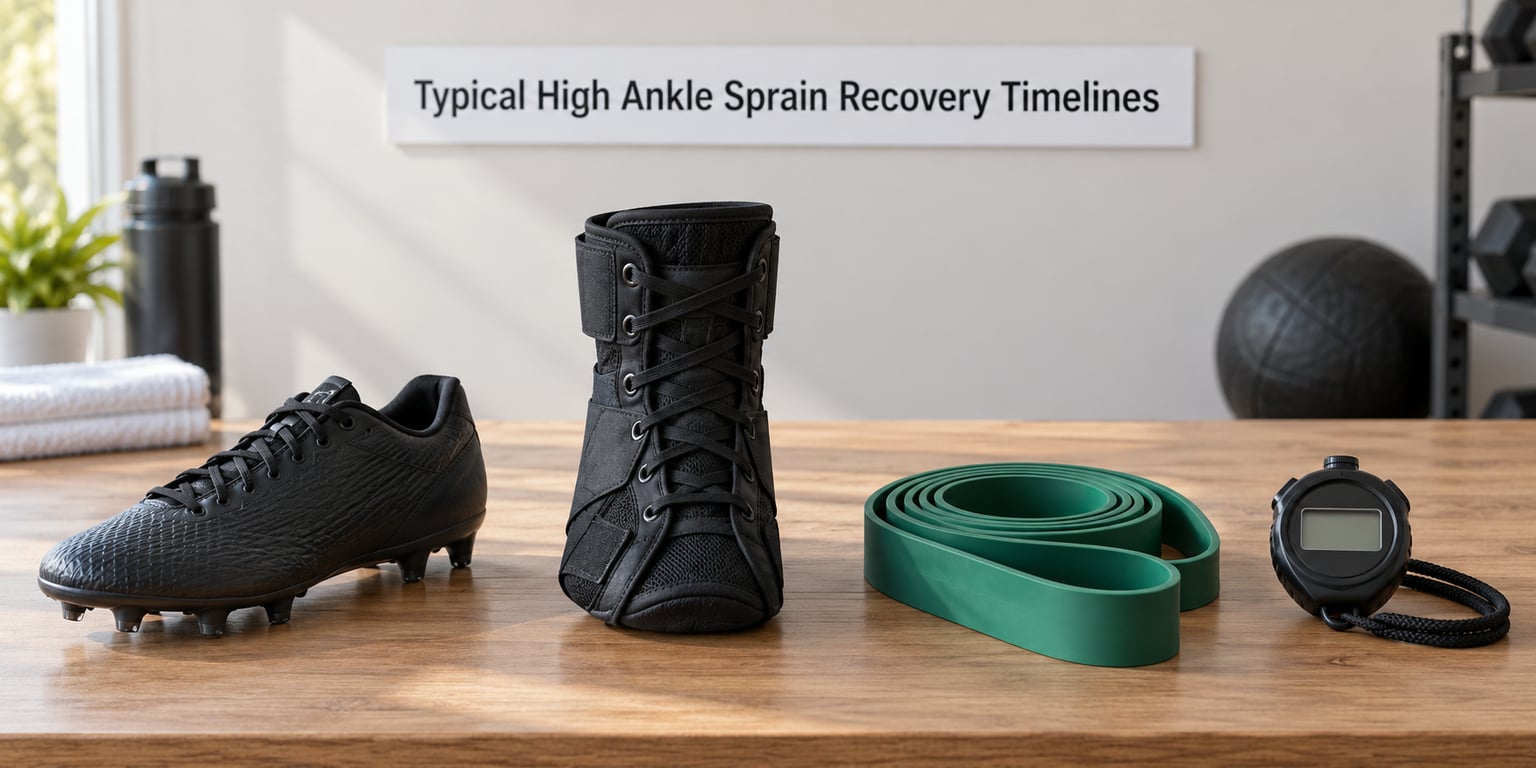 Typical High Ankle Sprain Recovery Timelines