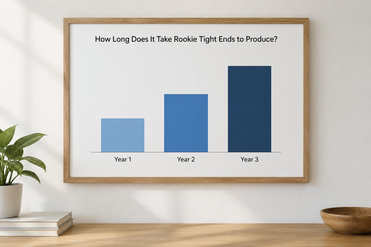 How Long Does It Take Rookie Tight Ends to Produce?