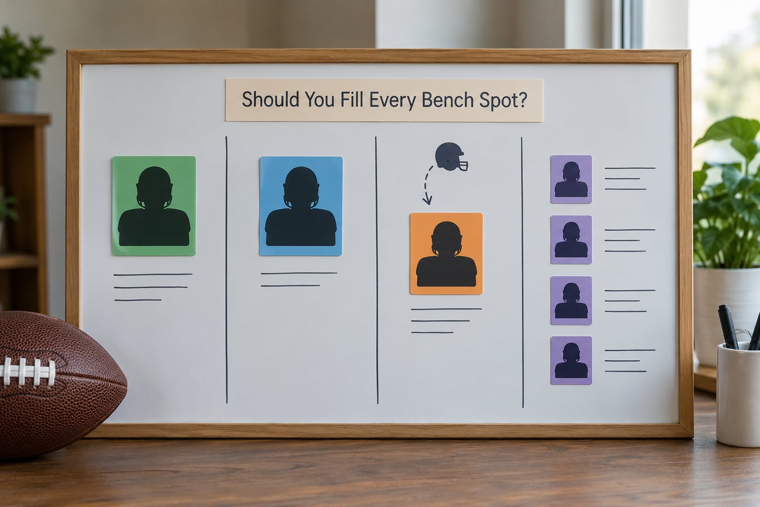 Should You Fill Every Bench Spot?