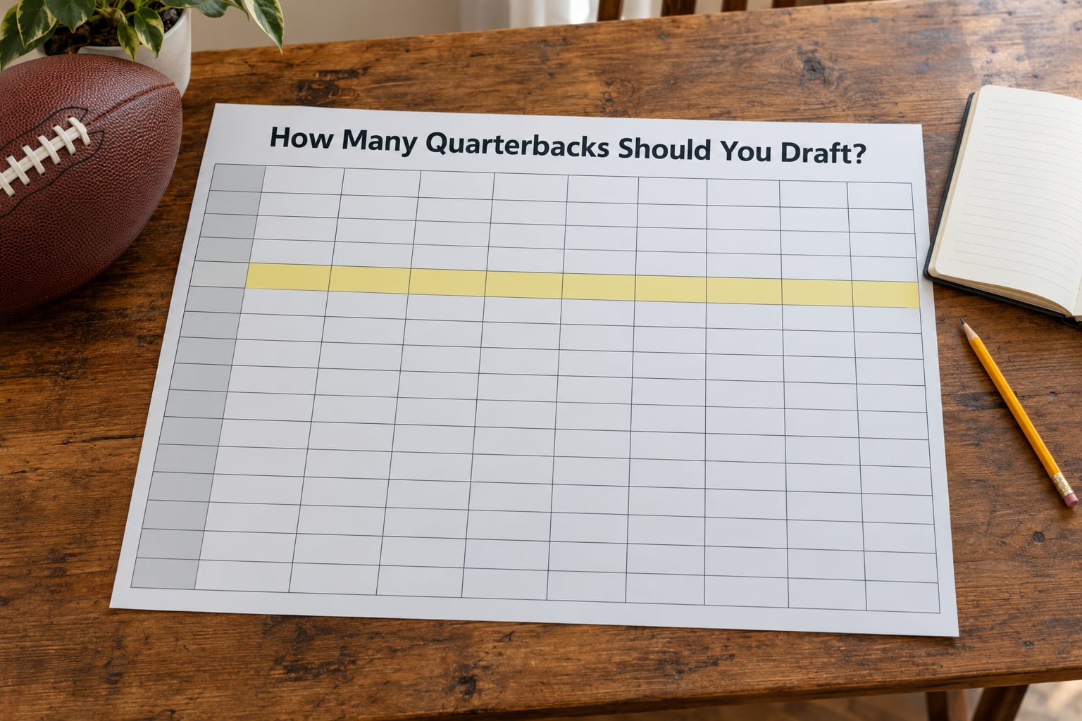 How Many Quarterbacks Should You Draft?