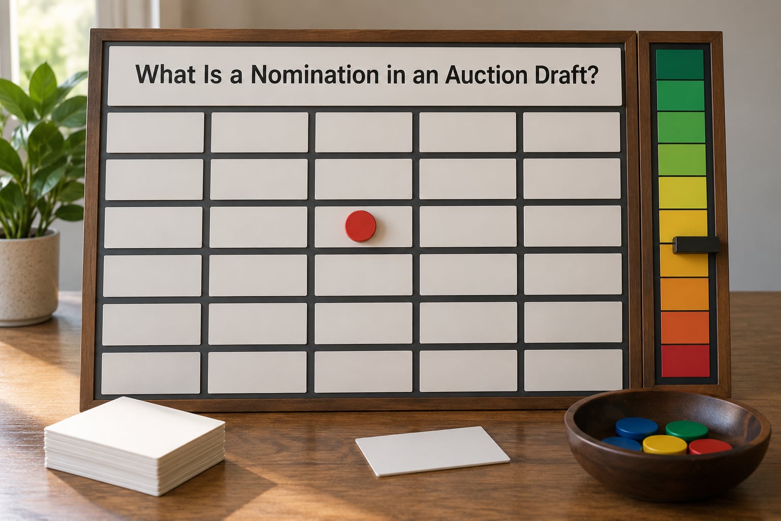 What Is a Nomination in an Auction Draft?