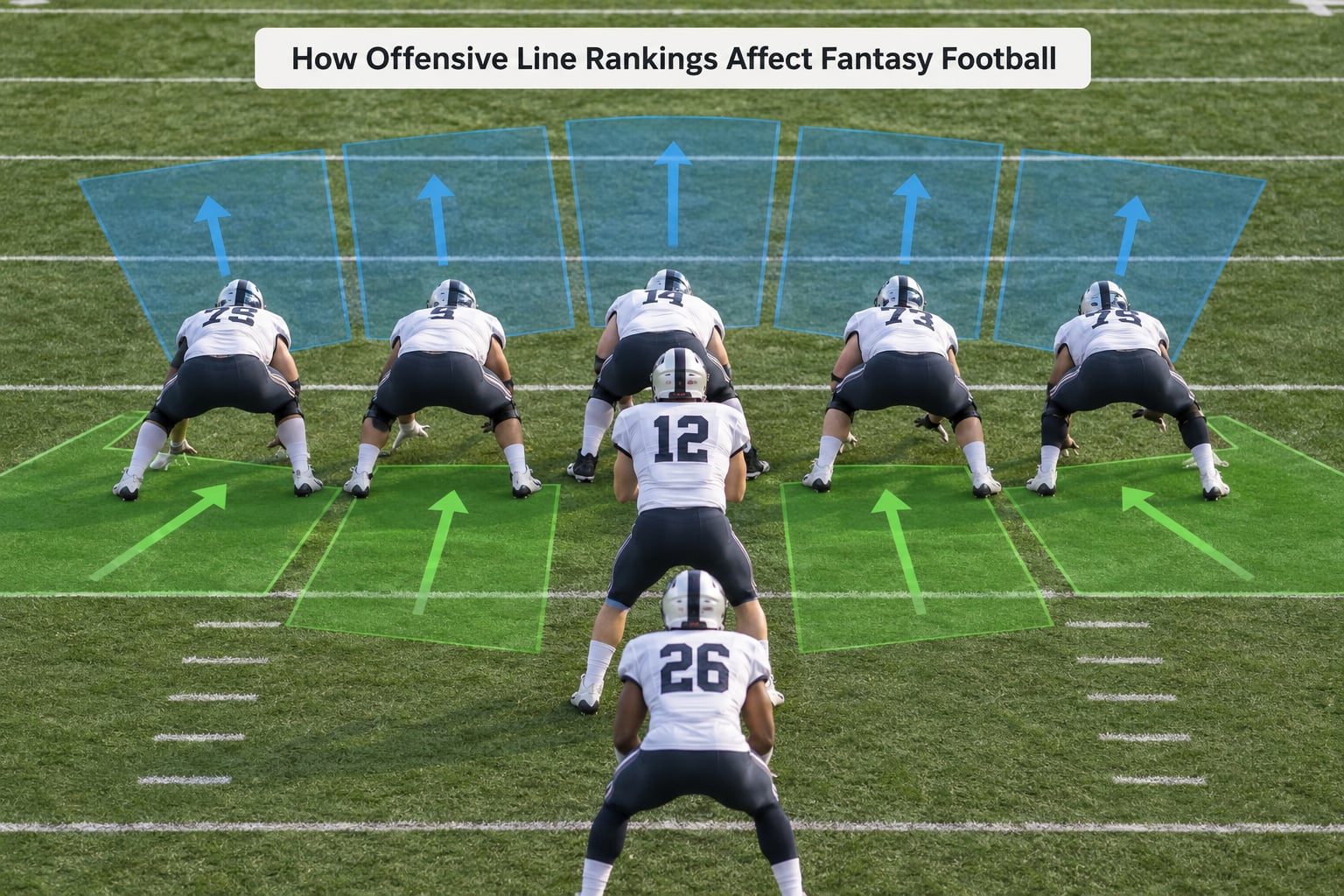 How Offensive Line Rankings Affect Fantasy Football