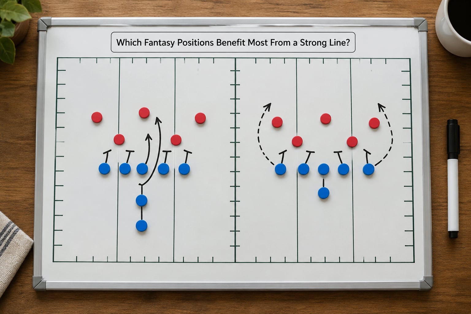 Which Fantasy Positions Benefit Most From a Strong Line?