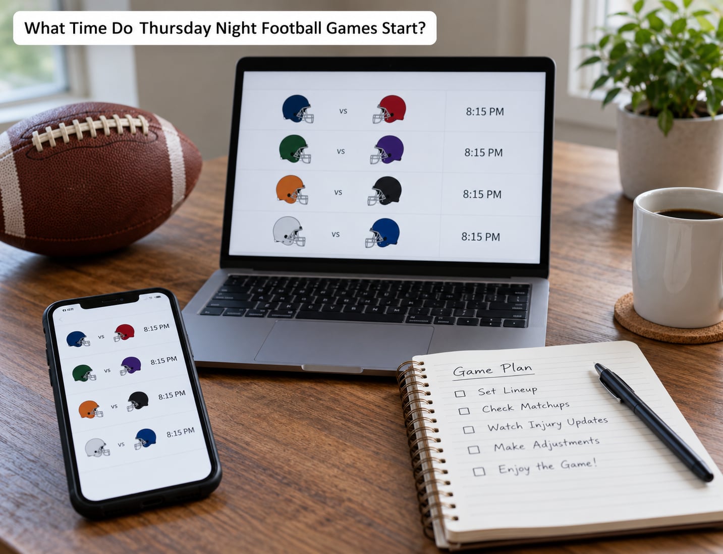 What Time Do Thursday Night Football Games Start?