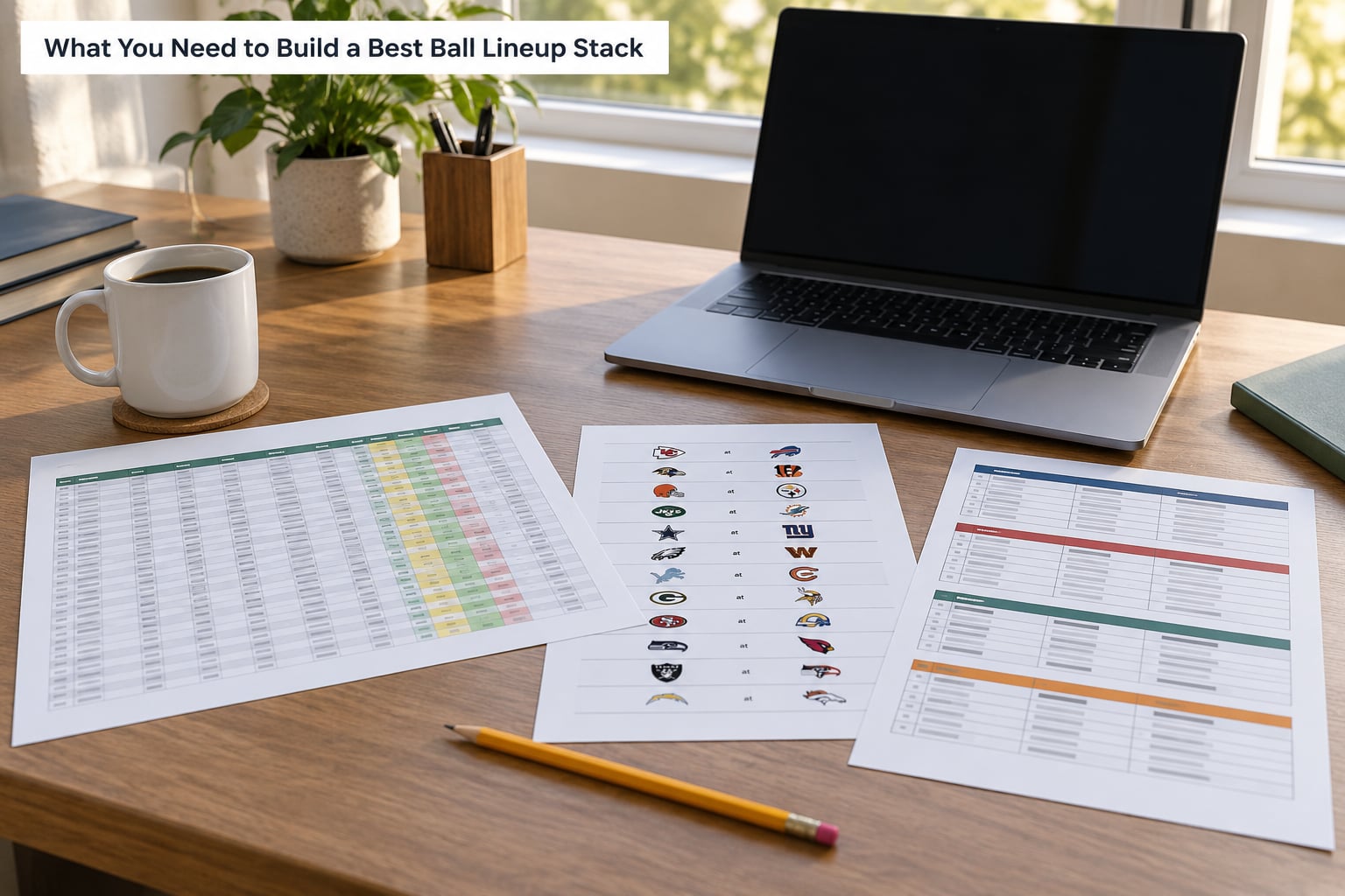 What You Need to Build a Best Ball Lineup Stack