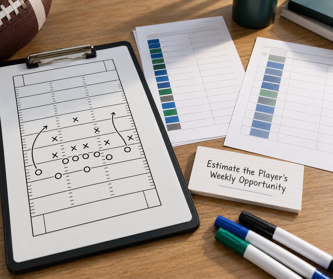 Estimate the Player's Weekly Opportunity