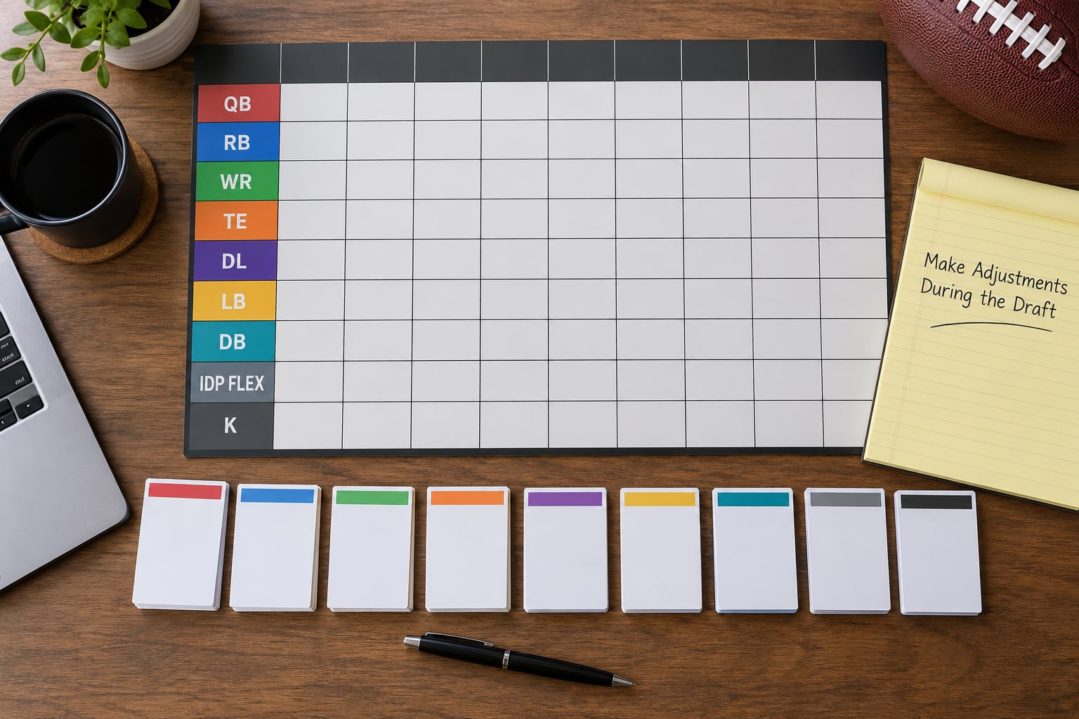 Make Adjustments During the Draft