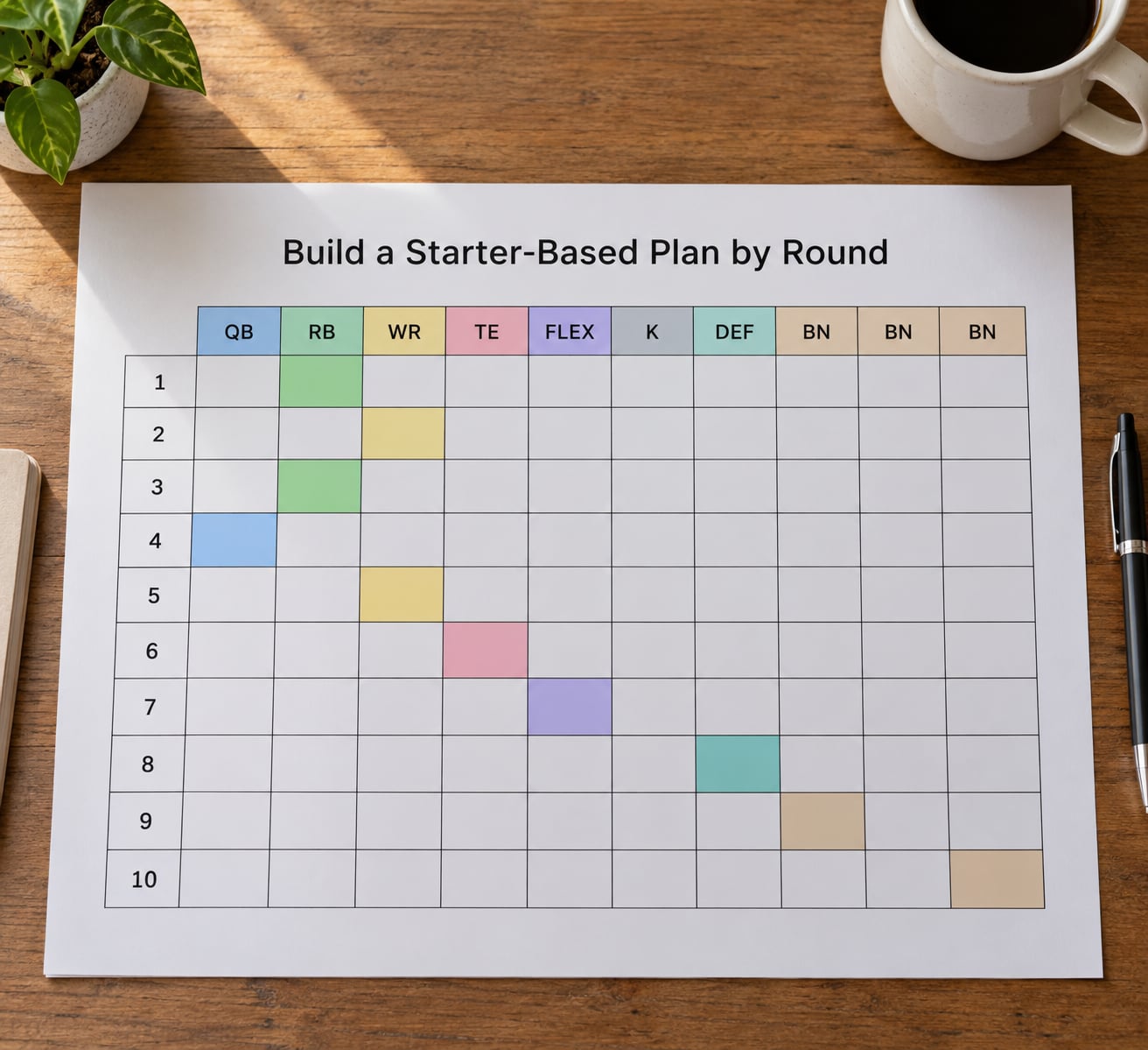 Build a Starter-Based Plan by Round