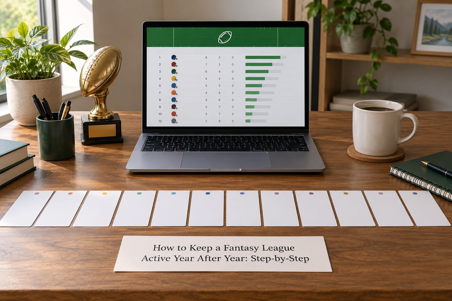 How to Keep a Fantasy League Active Year After Year: Step-by-Step