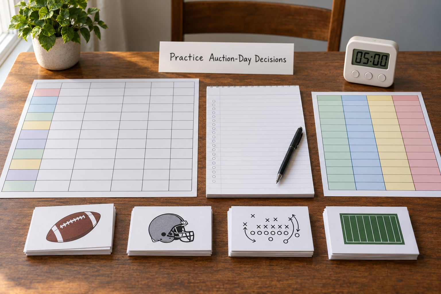 Practice Auction-Day Decisions