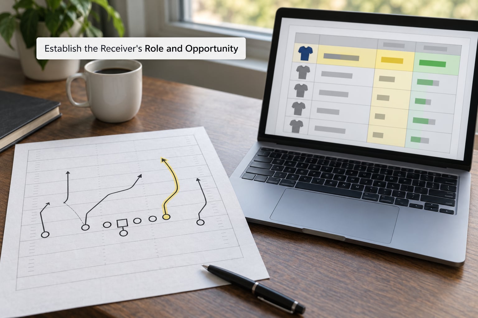 Establish the Receiver's Role and Opportunity