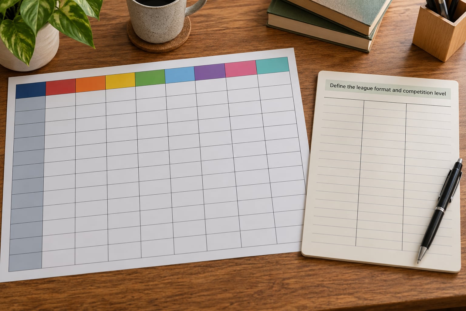 Define the league format and competition level