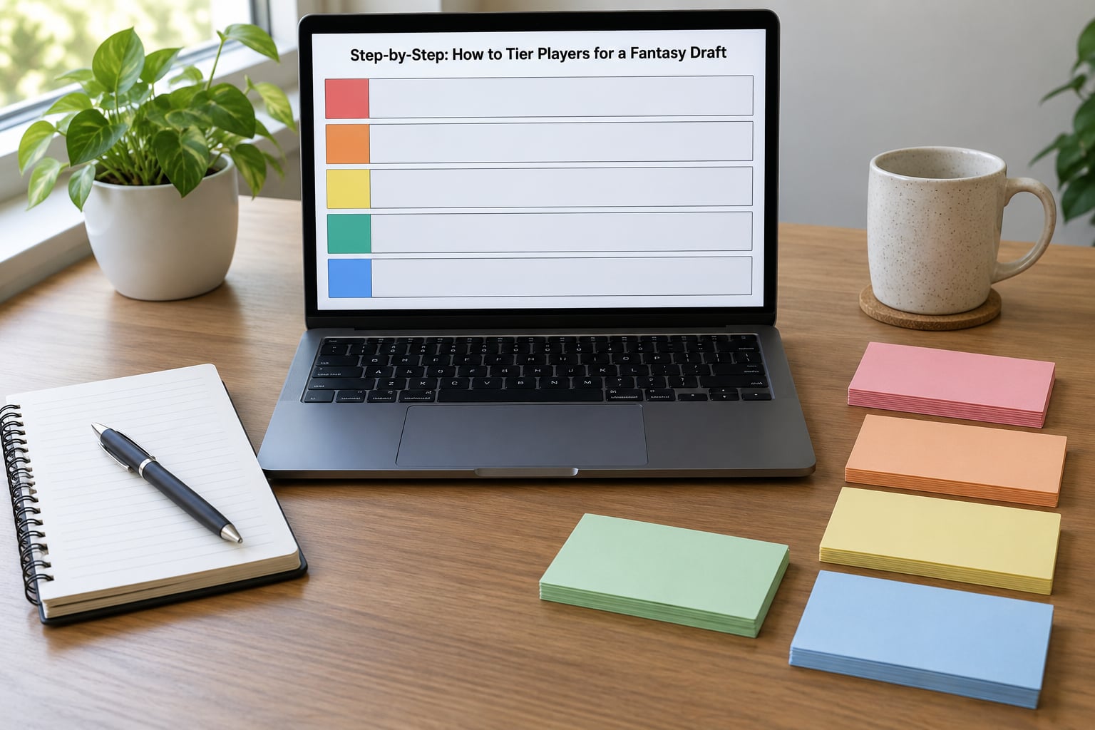 Step-by-Step: How to Tier Players for a Fantasy Draft