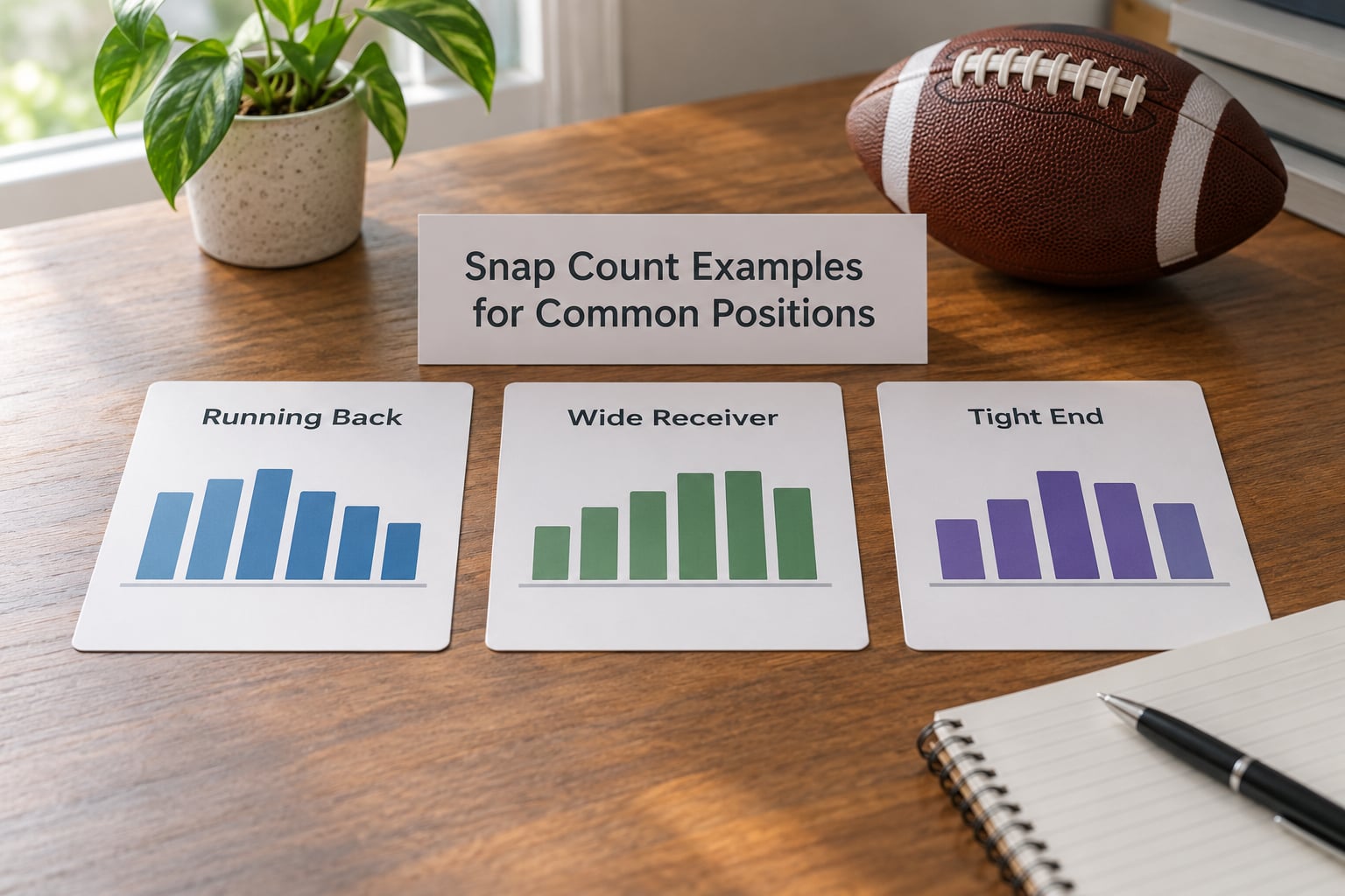 Snap Count Examples for Common Positions