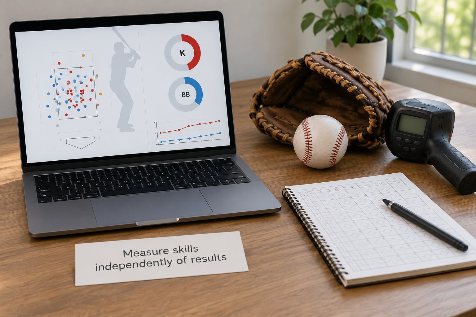 Measure skills independently of results