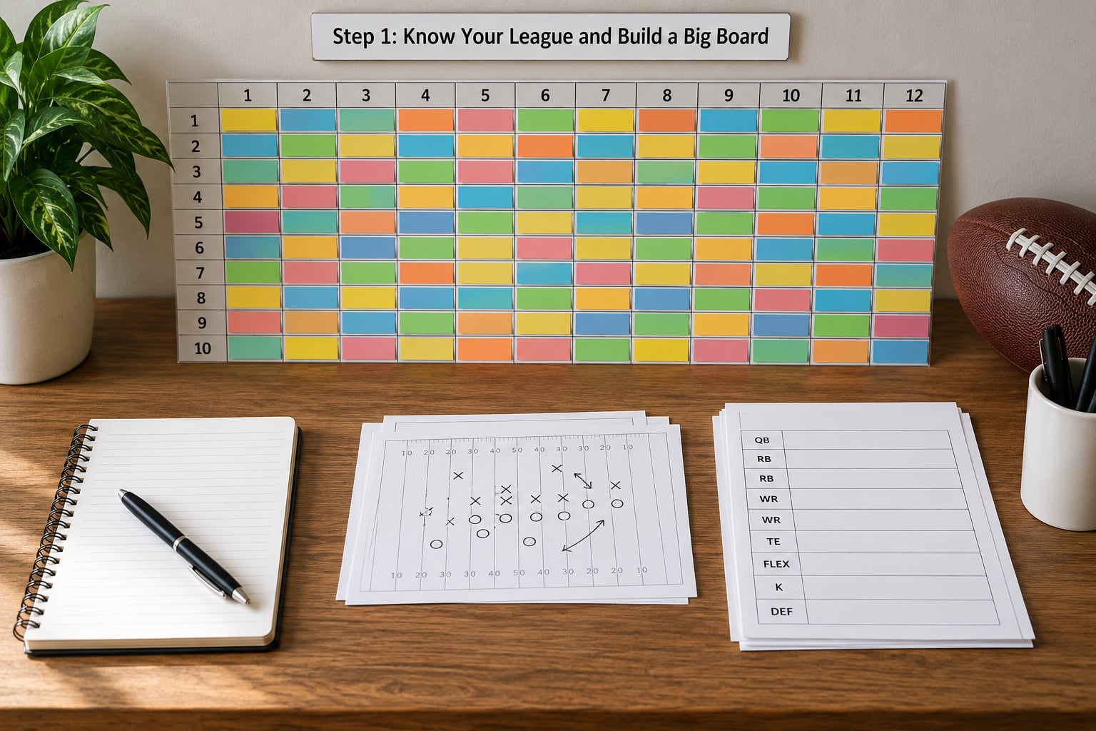 Step 1: Know Your League and Build a Big Board