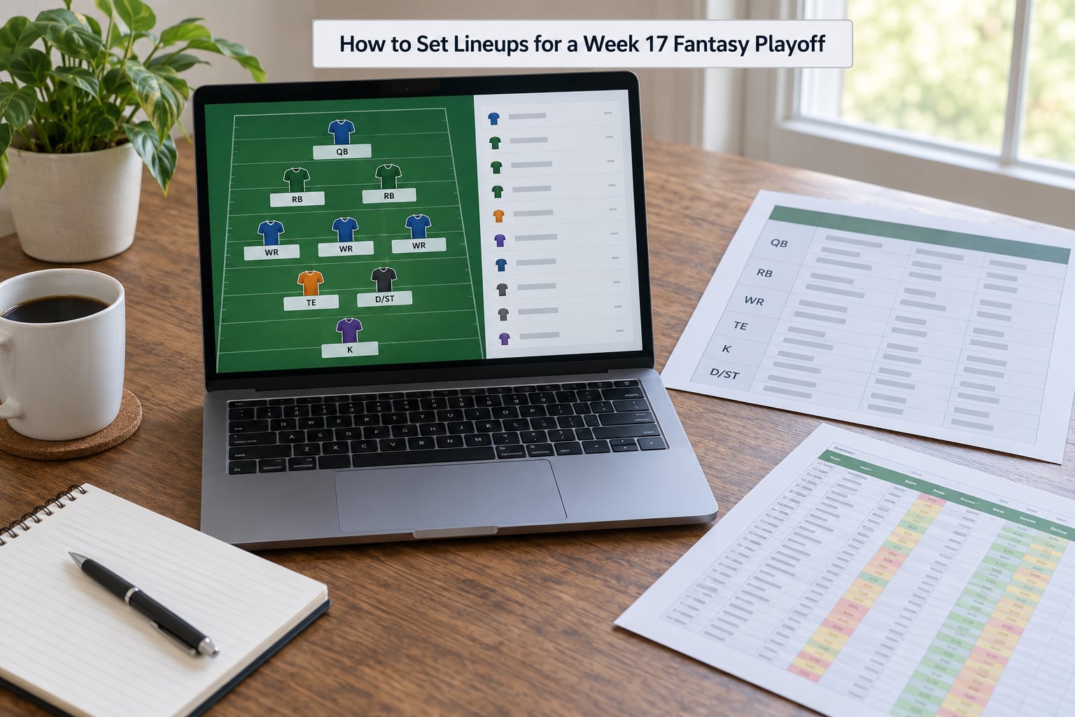 How to Set Lineups for a Week 17 Fantasy Playoff