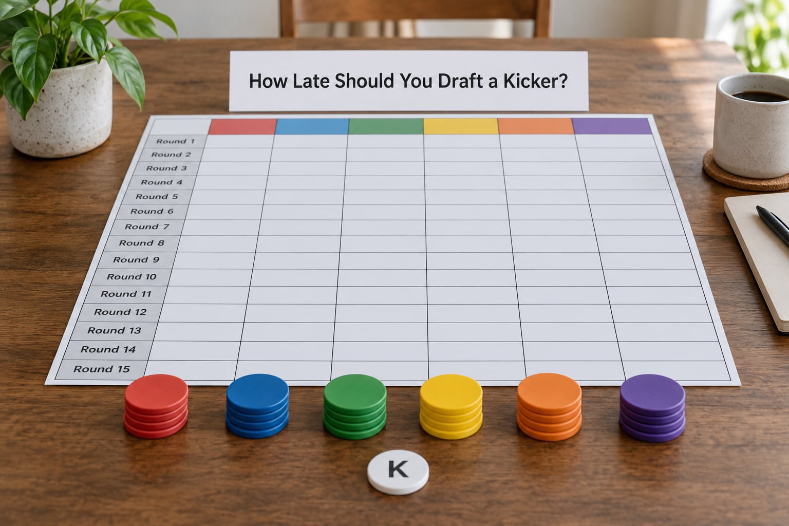 How Late Should You Draft a Kicker?